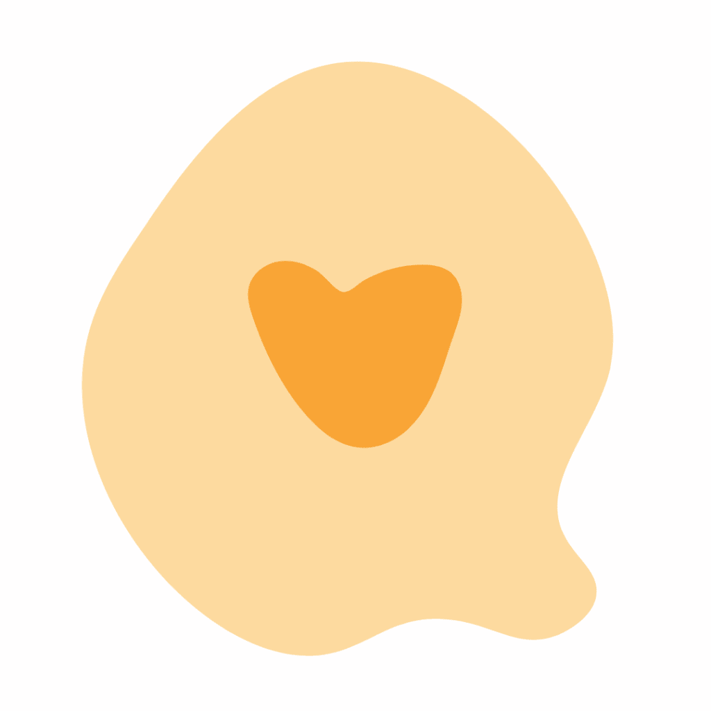 Speech bubble with heart